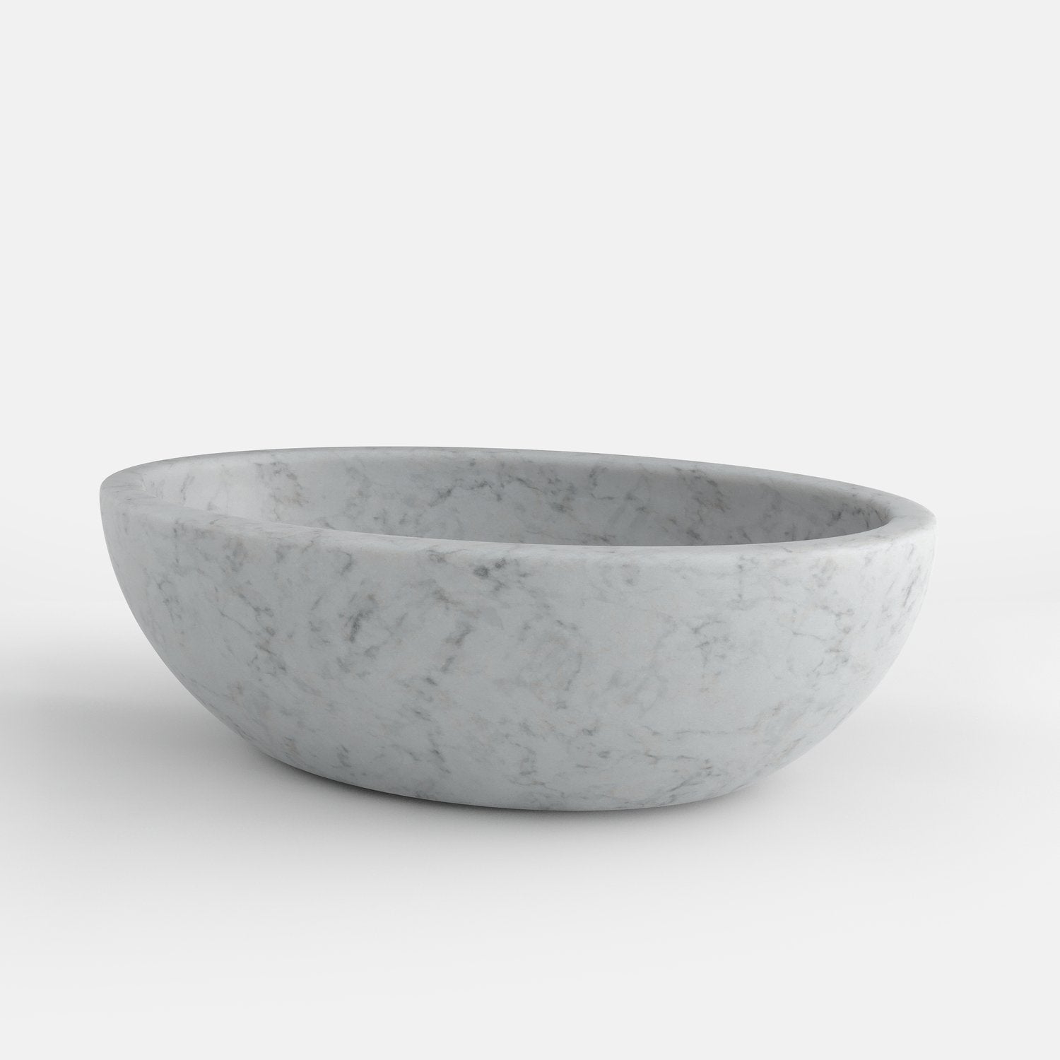 Bain marbre blanc carrara 2 