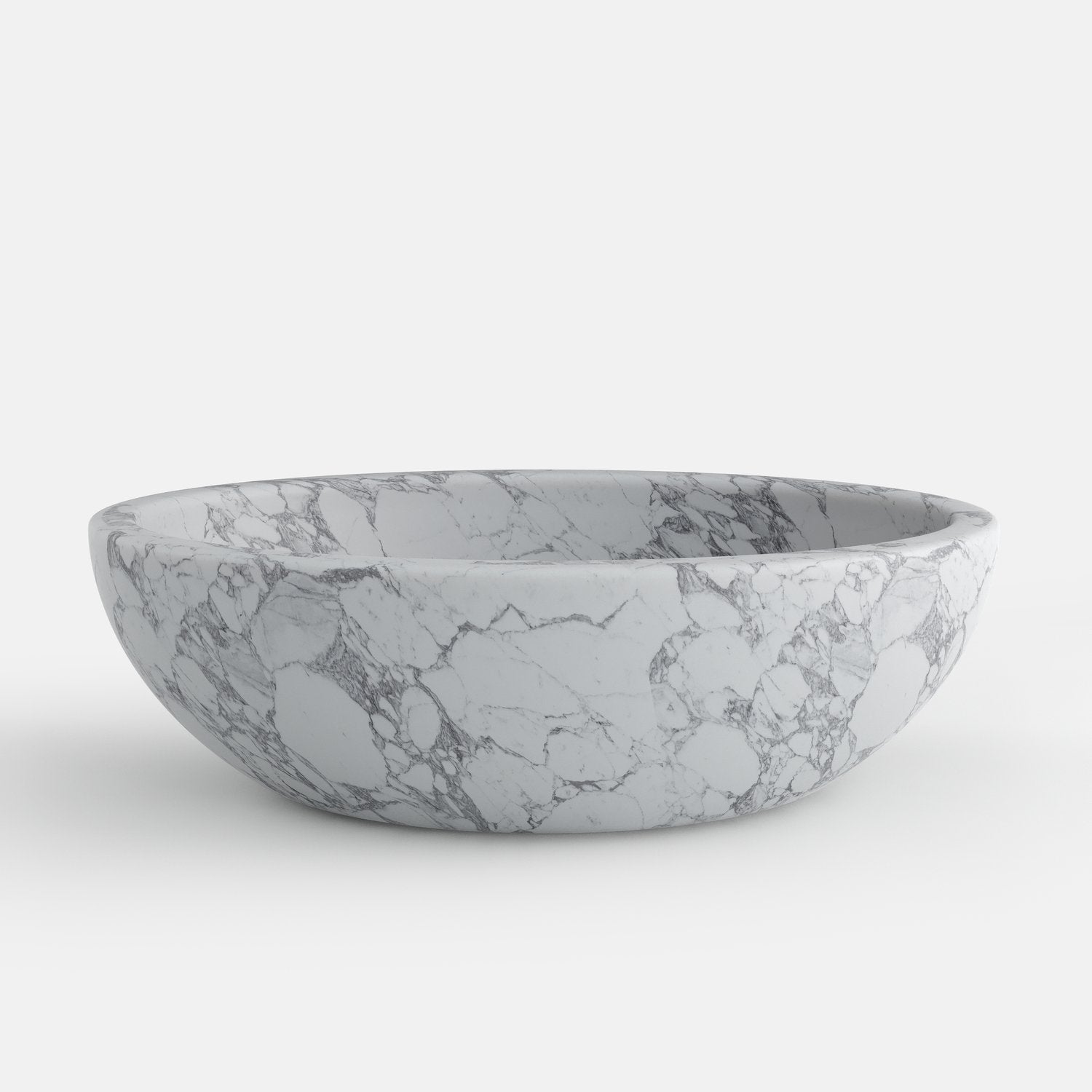 Bain rond marbre arabescatto corchia 