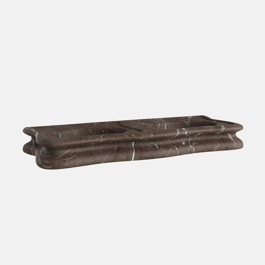 Double lavabo marbre gris anatolien sans pieds 2 